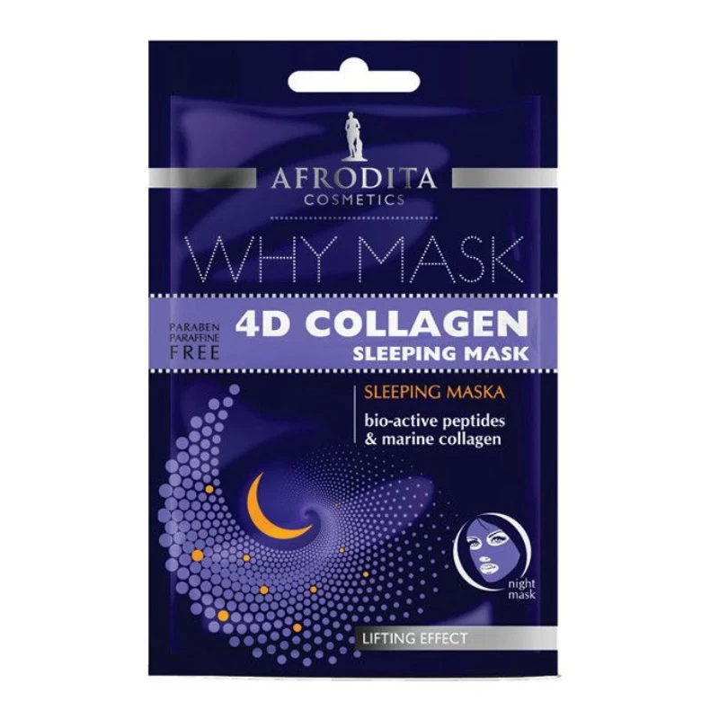 AFRODITA WHY MASK 4D COLLAGEN  2X6ML