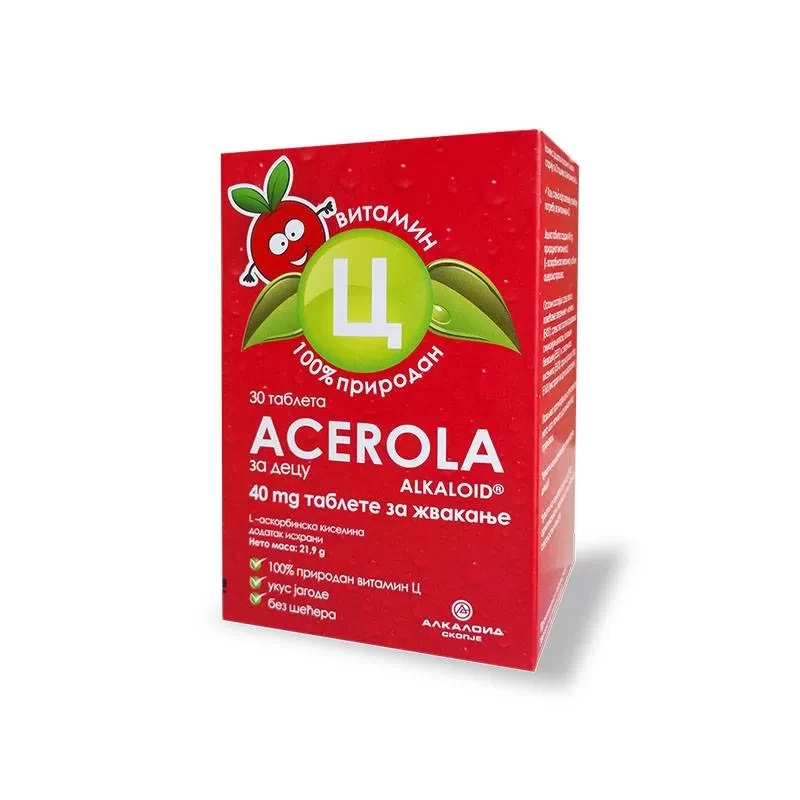 ALK ACEROLA 30X40MG