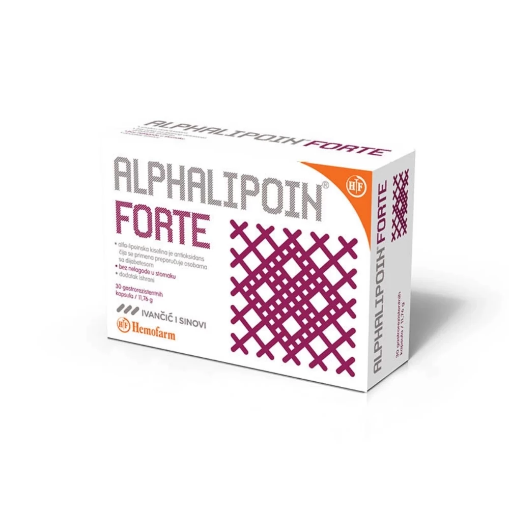 ALPHALIPOIN FORTE CAPS 30X 2+1 GRATIS