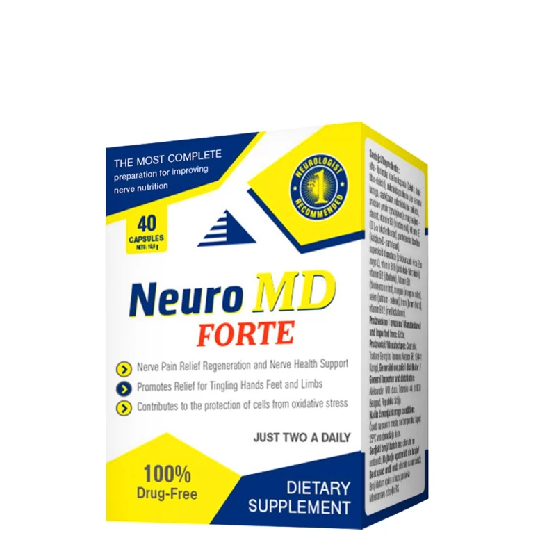 AMN NEURO MD FORTE CAPS 40X