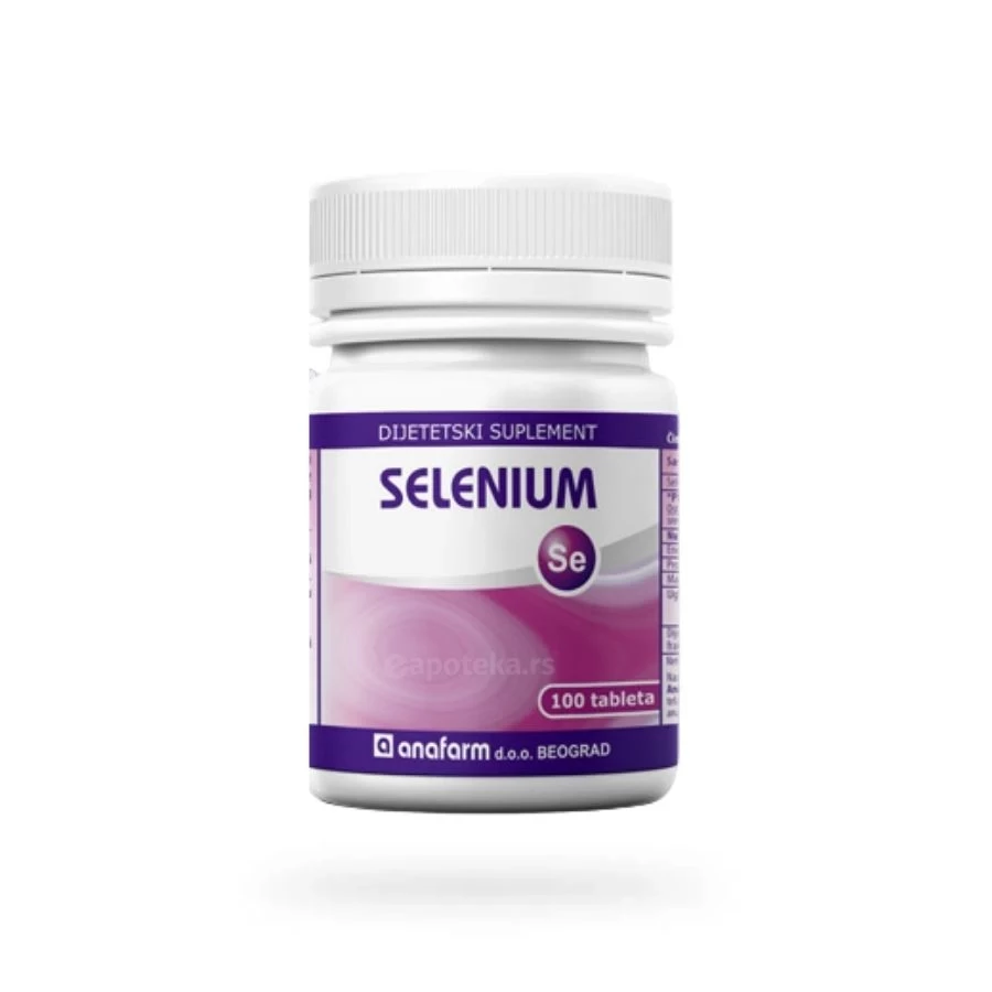 ANAFARM SELENIUM TBL 100X50MCG