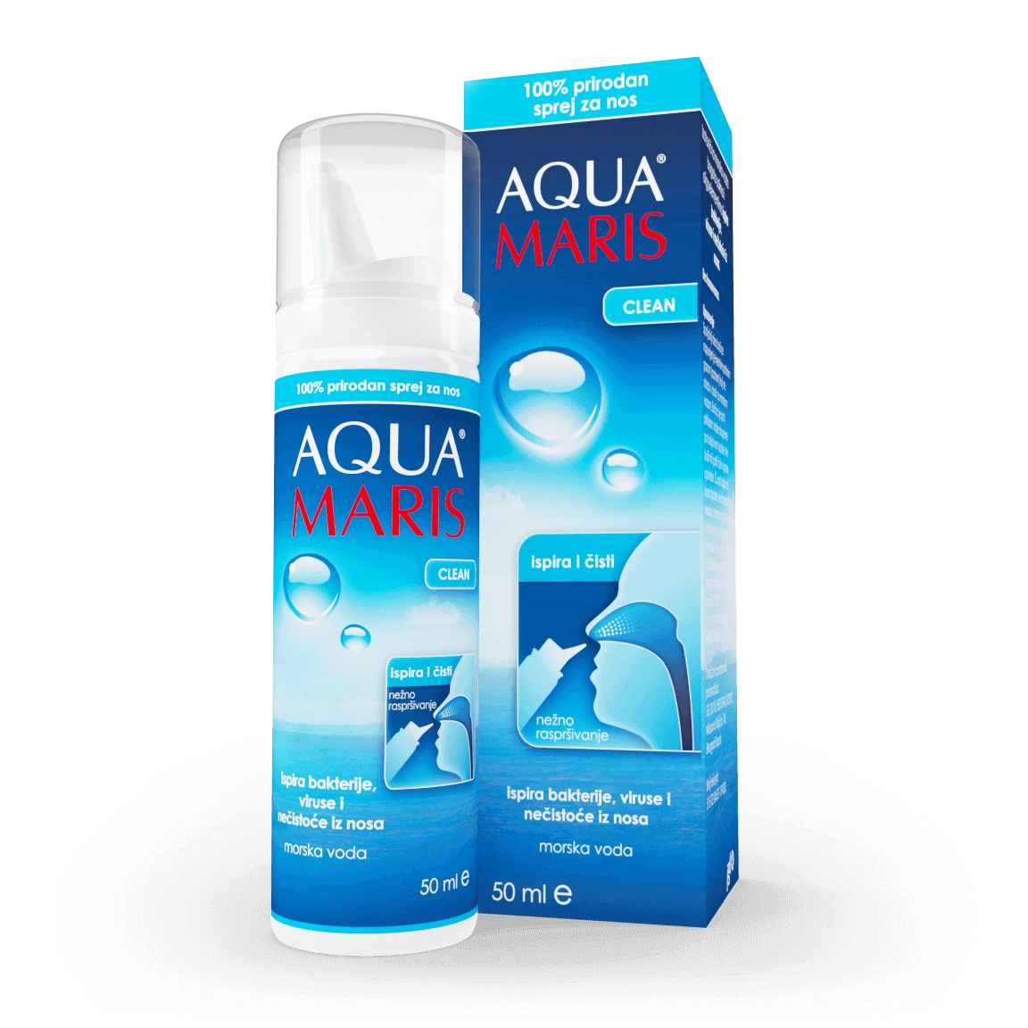 AQUA MARIS CLEAN SPREJ ZA NOS 50 ML