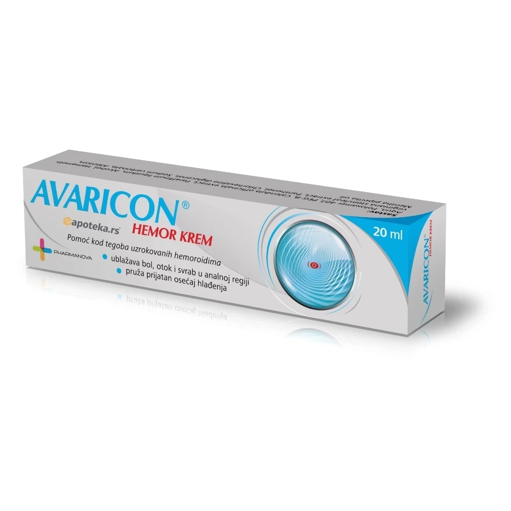 AVARICON HEMOR KREM 20ML