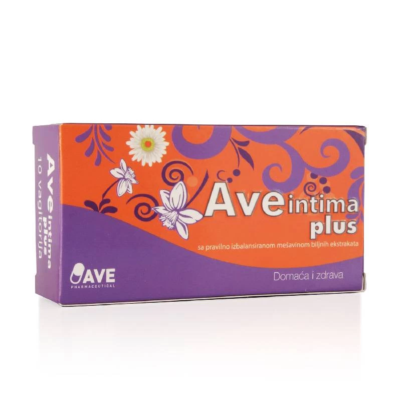 AVE INTIMA PLUS VAGINALETE 10X