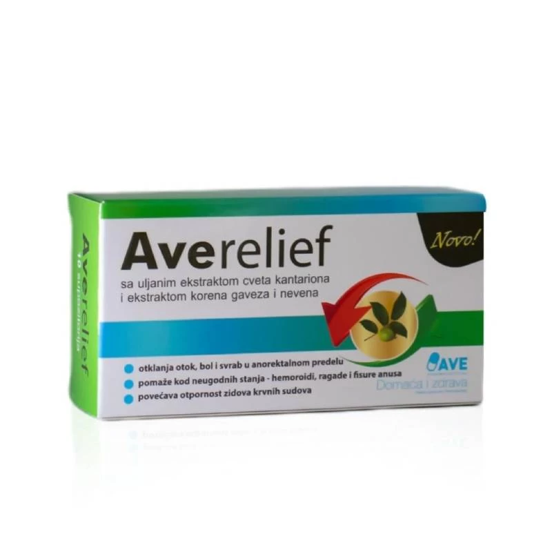 AVE RELIEF SUPP 10X