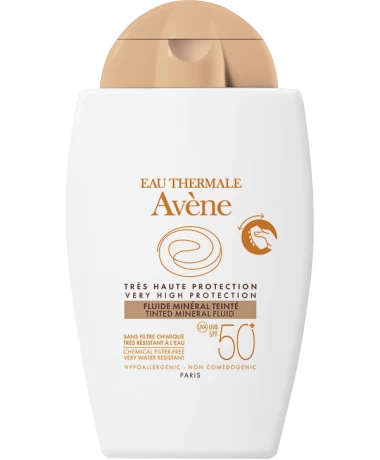 Avene Sun tonirani mineralni fluid SPF 50+ 40 ml