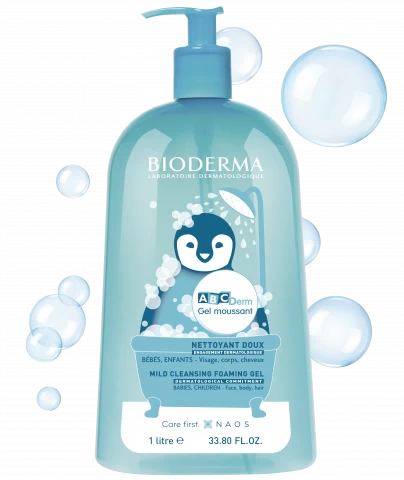 Bioderma ABCDerm gel za kupanje 1 l promo -25%