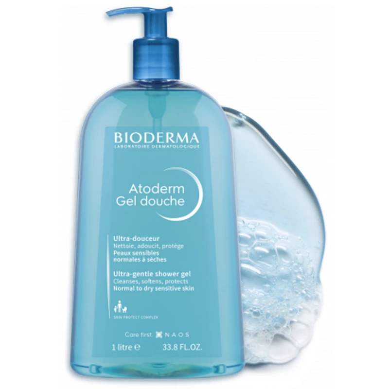 Bioderma Atoderm blagi gel za tuširanje 1l promo -20%