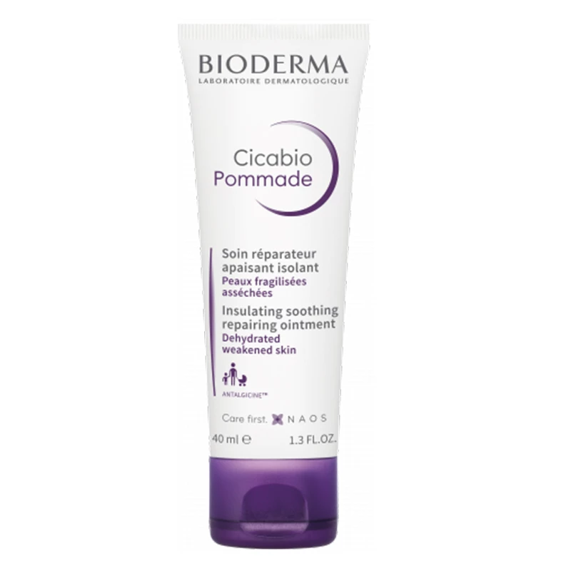 Bioderma Cicabio pomada 40 ml,  za suvu, oštećenu kožu