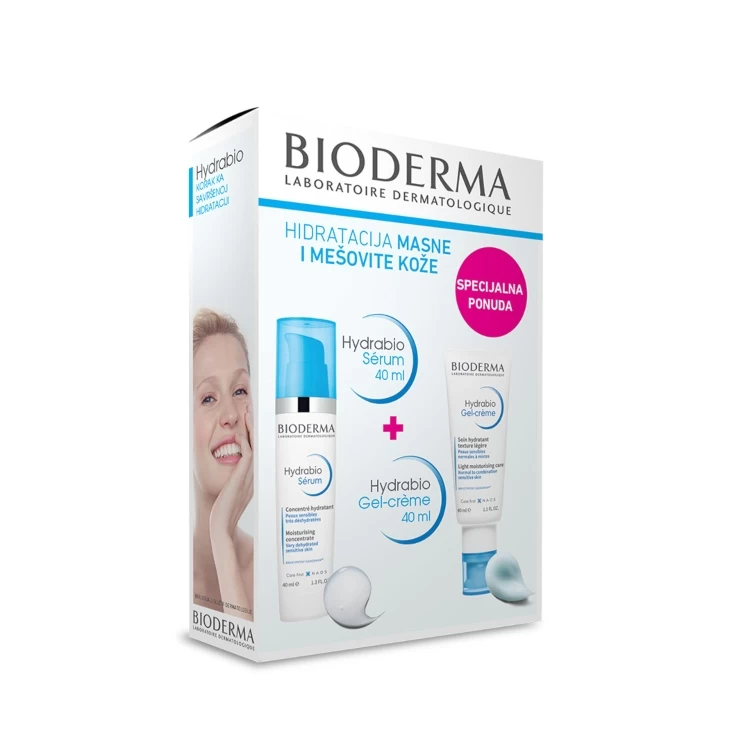 Bioderma Hydrabio set serum 40 ml+ gel krema 40 ml