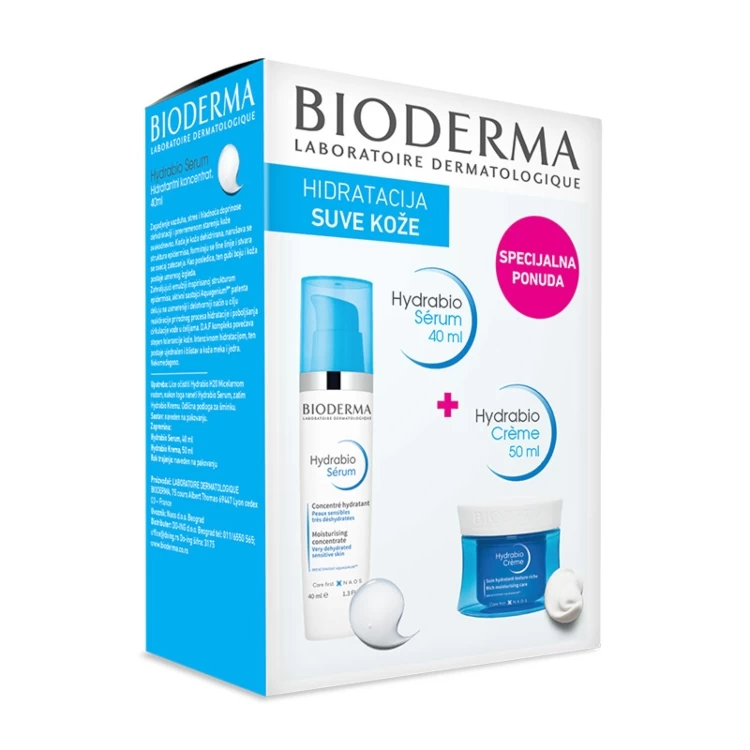 Bioderma Hydrabio set serum 40 ml+ krema 50 ml