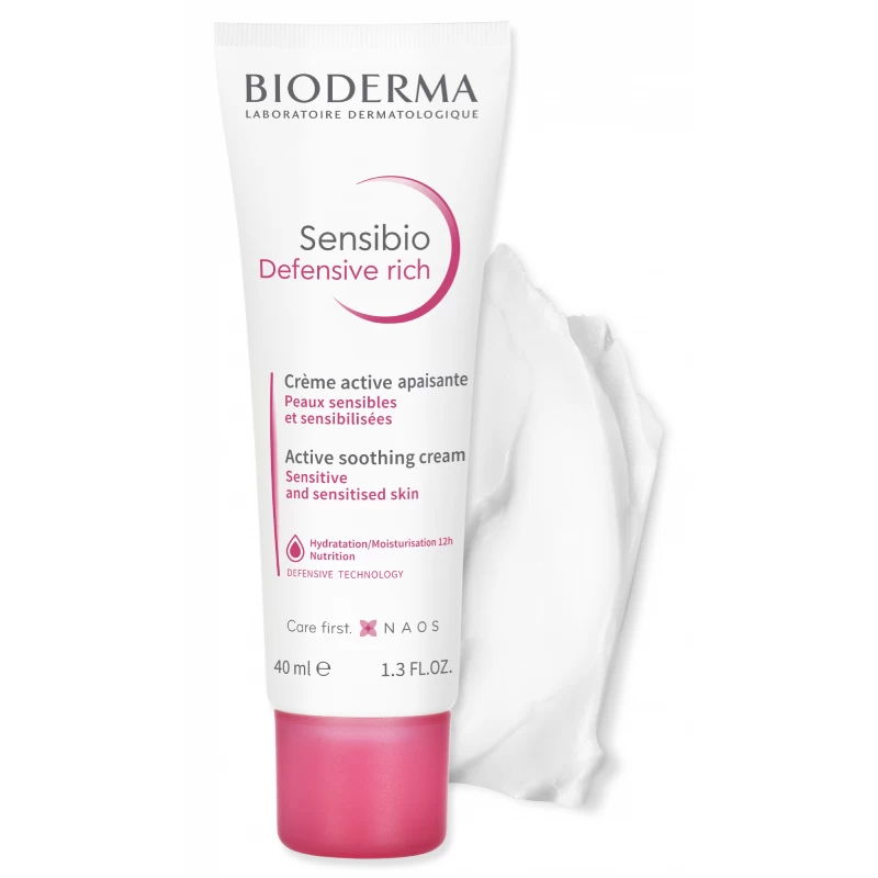 Bioderma Sensibio defensive rich krema,umirujuća krema za osetljivu kožu  40ml