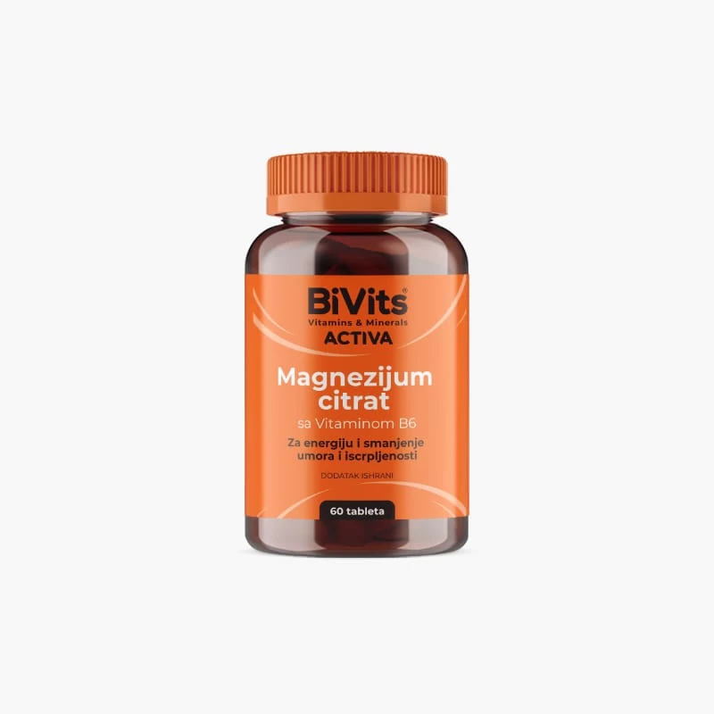 BIVITS ACTIVA MAGNEZIJUM CITRAT+ VITAMIN B6