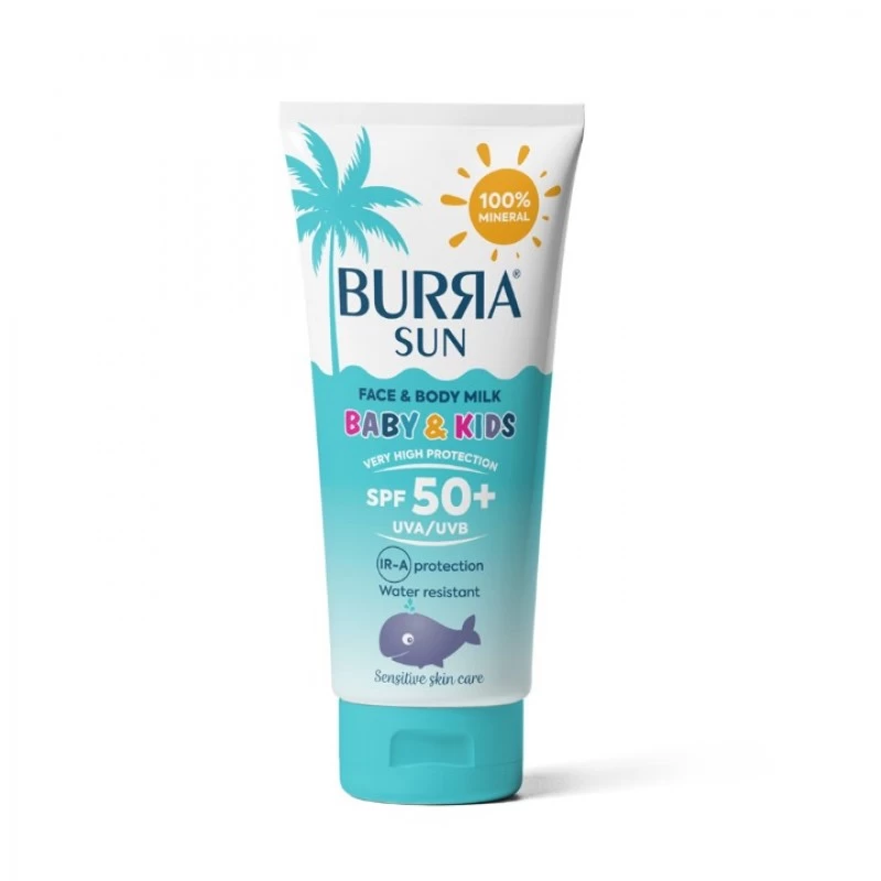 Burra Sun mleko za bebe i decu SPF 50+