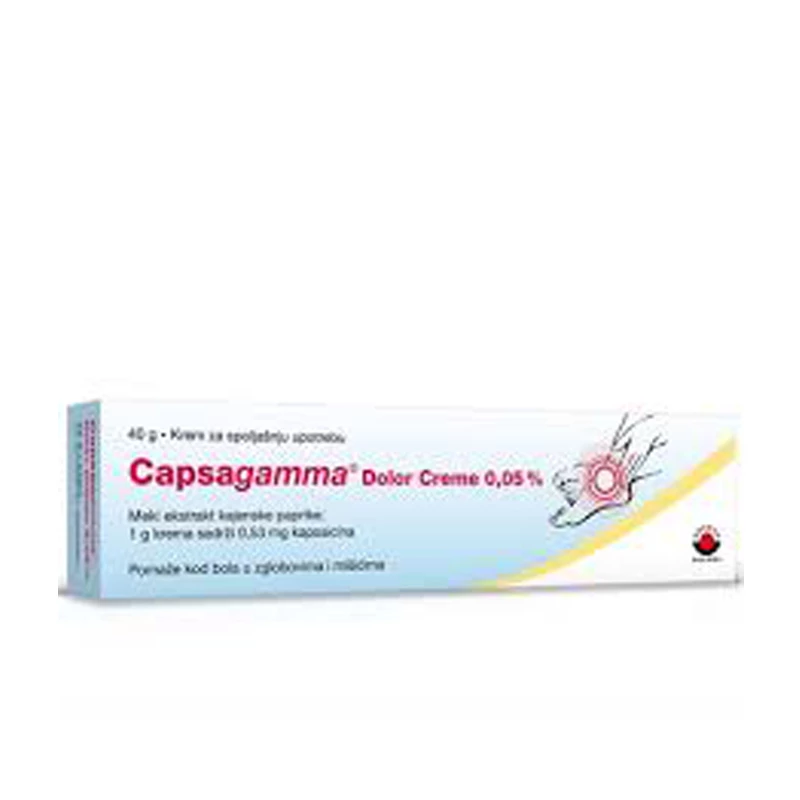 CAPSAGAMMA DOLOR KREM 0.05% 40G