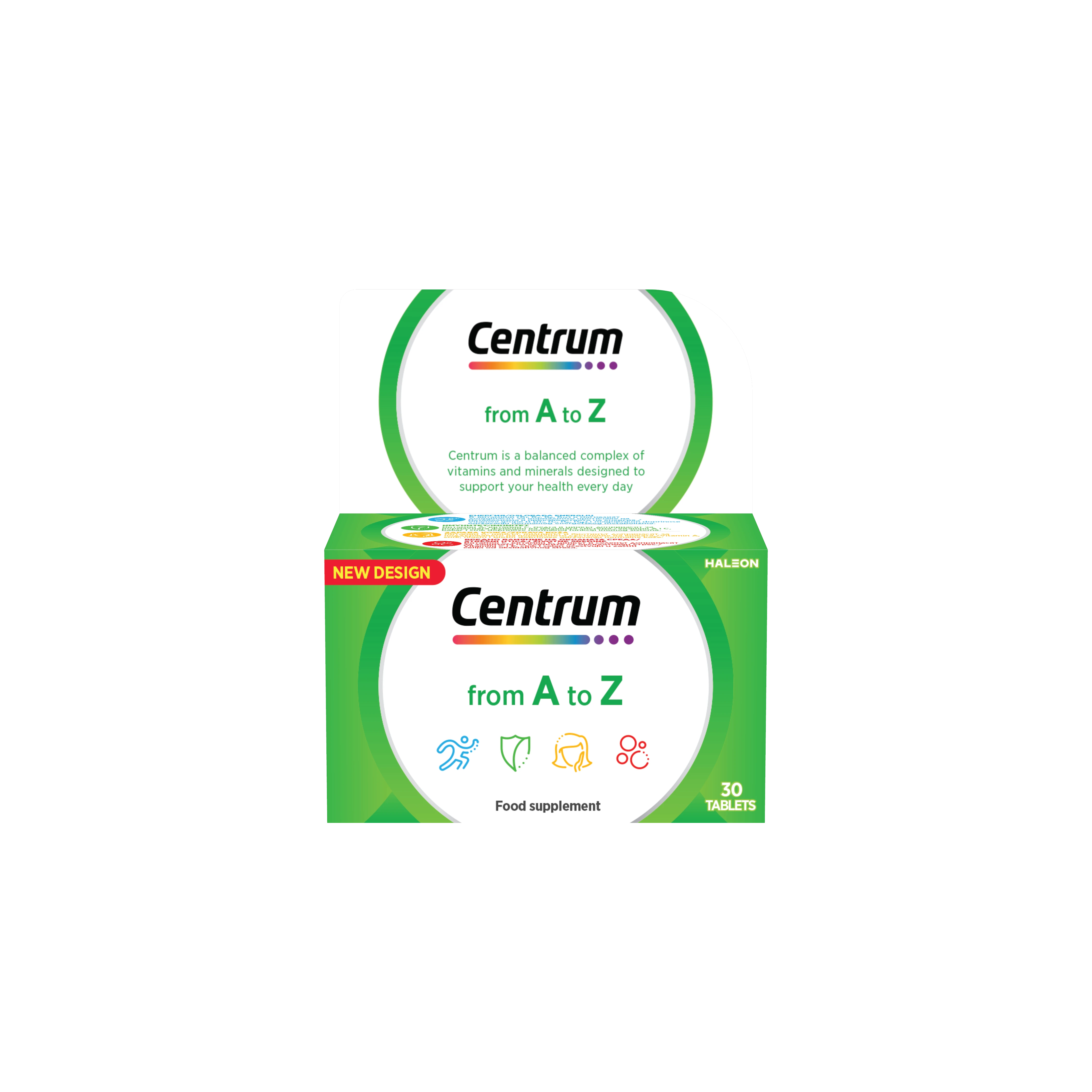 CENTRUM A-Z  TBL 30X, kompleks vitamina i minerala
