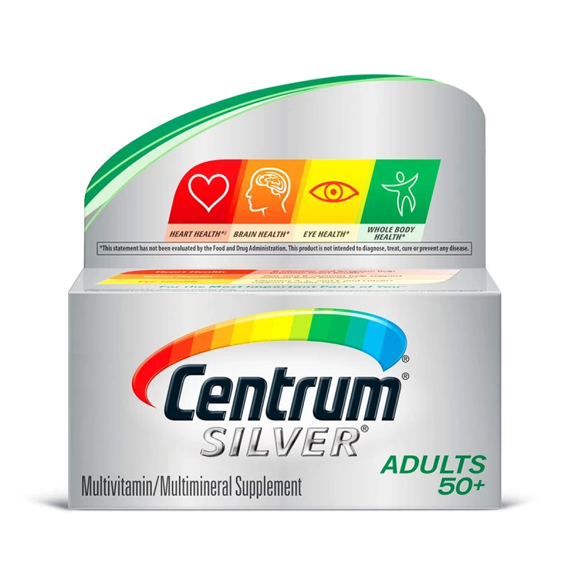 CENTRUM SILVER LUTEIN 50+ TBL, kompleks najboljih vitamina i minerala za osobe starije od pedeset godina