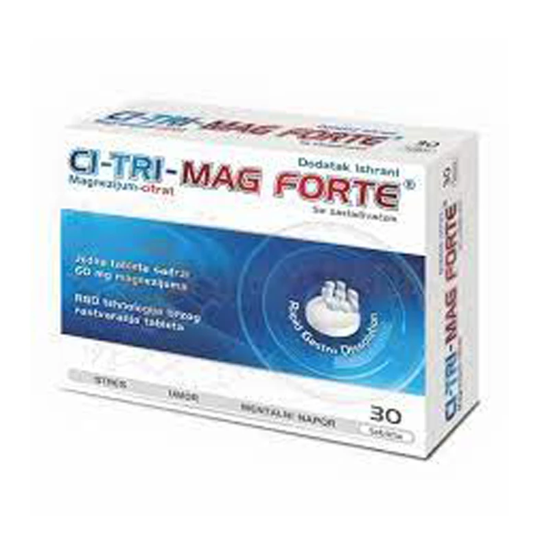 CI-TRI-MAG FORTE TBL 30X60MG