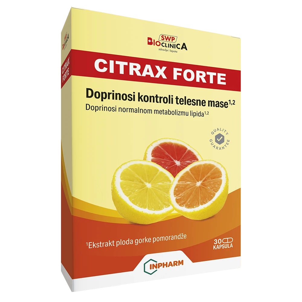 CITRAX FORTE,  za mršavljenje, 30 kapsula