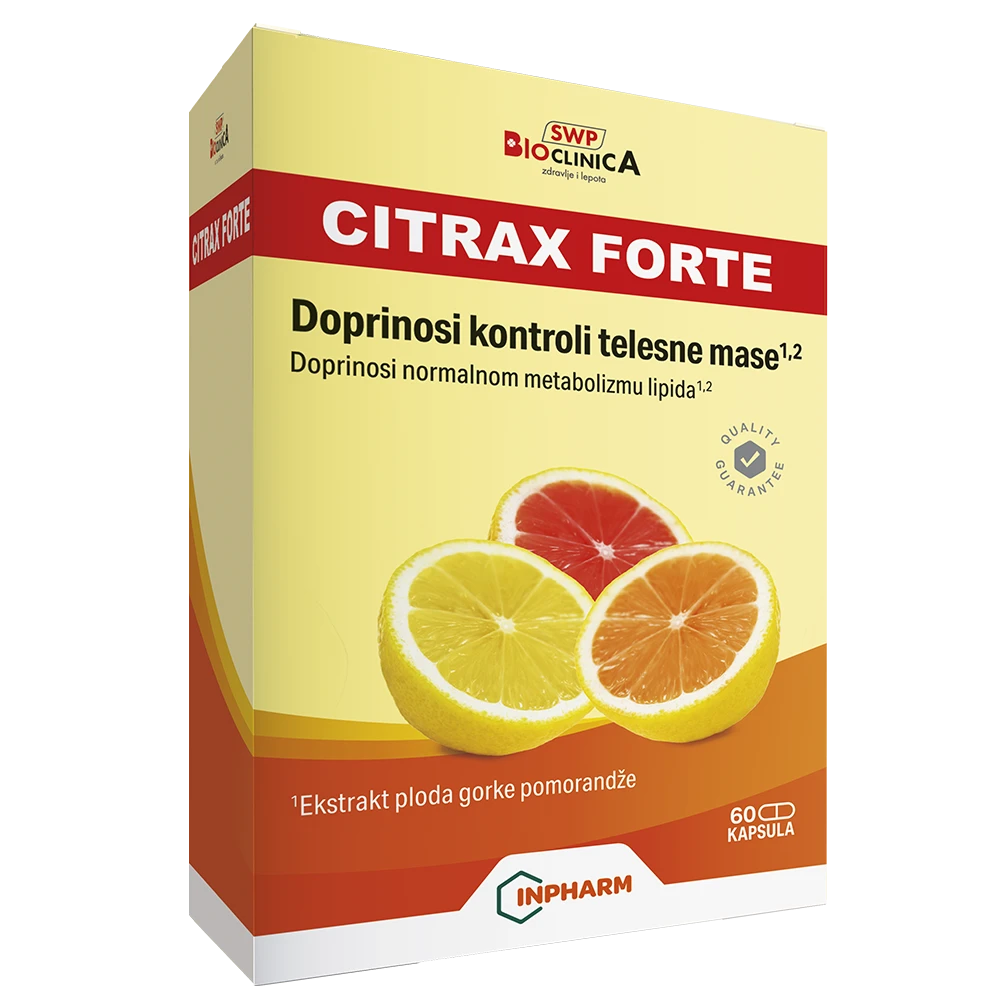CITRAX FORTE, za mršavljenje, 60 kapsula
