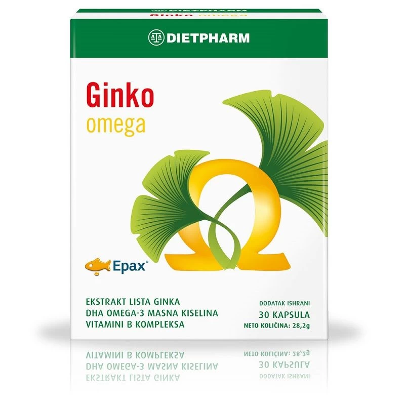 Dietpharm ginko-omega caps 30x