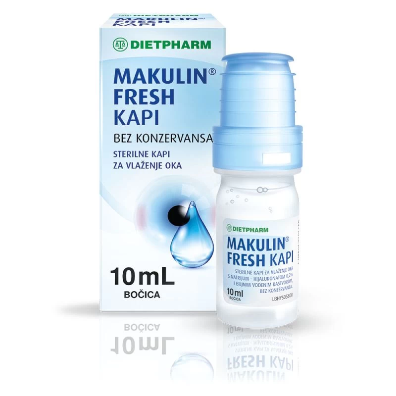 Dietpharm makulin fresh kapi za oči 10ml