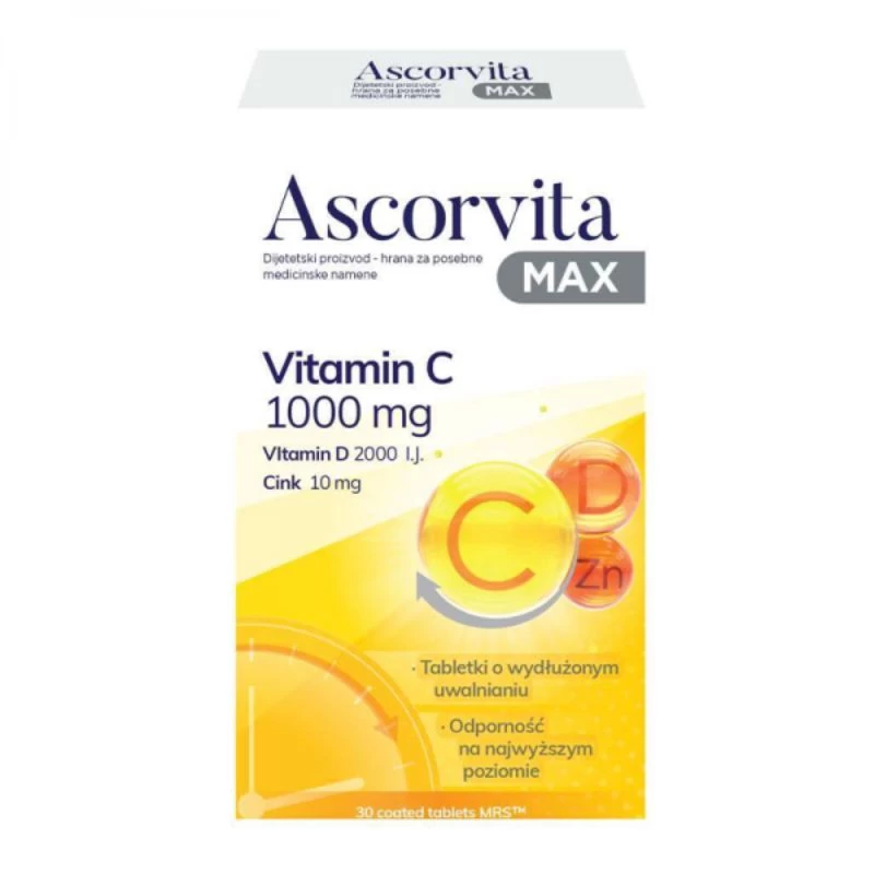 Dr.theiss ascorvita max tbl 30x