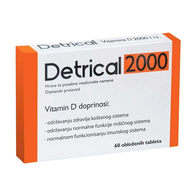 DR.THEISS DETRICAL D3 TBL 60X2000IU