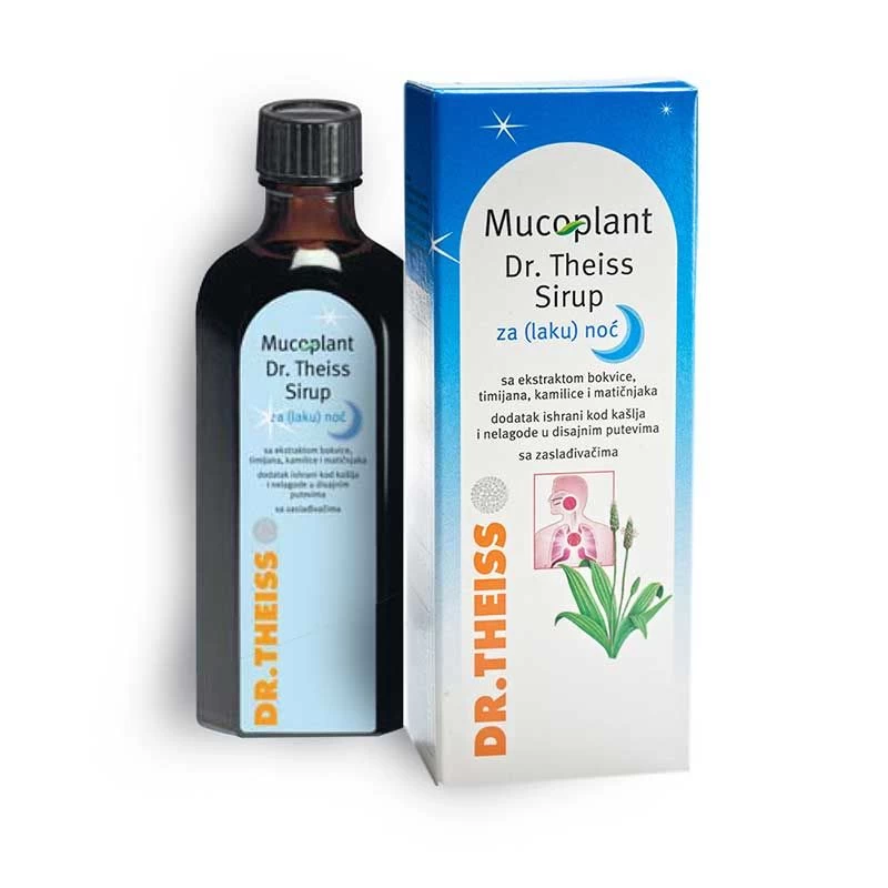 DR.THEISS MUCOPLANT SIRUP ZA LAKU NOC 100ML