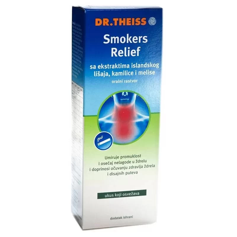 DR.THEISS SMOKERS RELIEF SIRUP 250ML