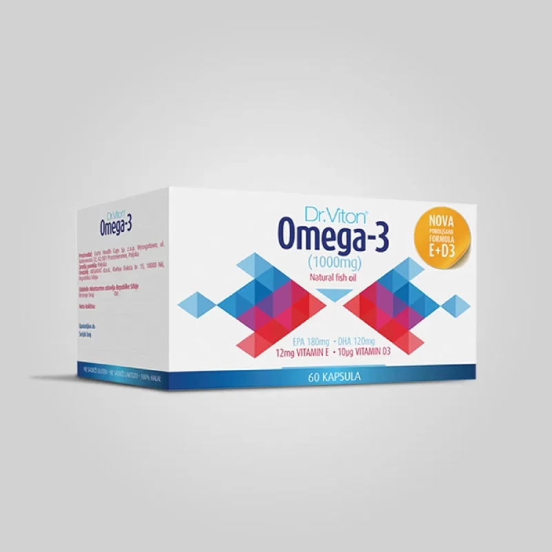 DR.VITON OMEGA+VIT.E+D3 60X