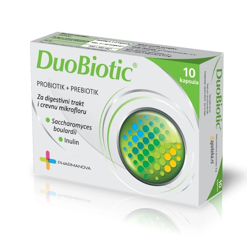 DUOBIOTIC CAPS 10X