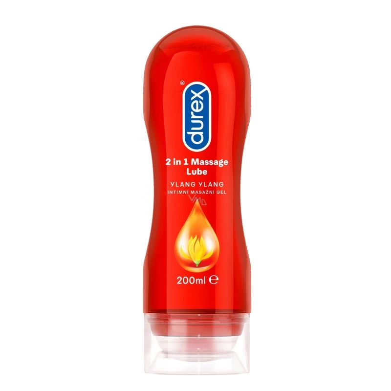 Durex lubrikant play 2u1 gel 200ml crveni sensual