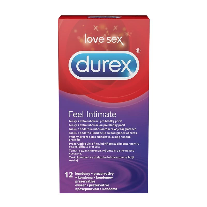 Durex prezervati feel intimate 12x