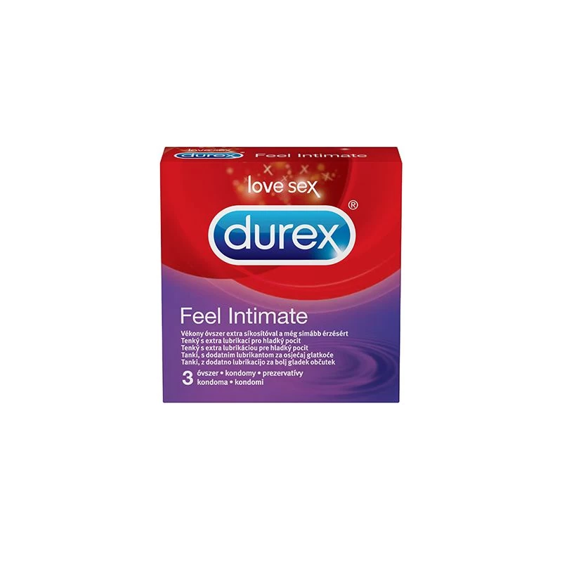 DUREX PREZERVATI FEEL INTIMATE 3X