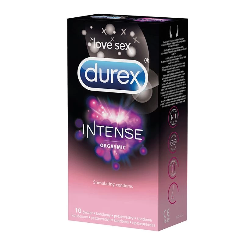 Durex prezervati intense orgasmic 10x