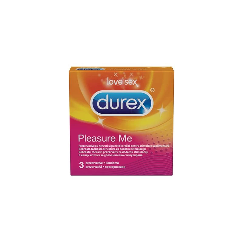 DUREX PREZERVATI PLEASURE ME 3X