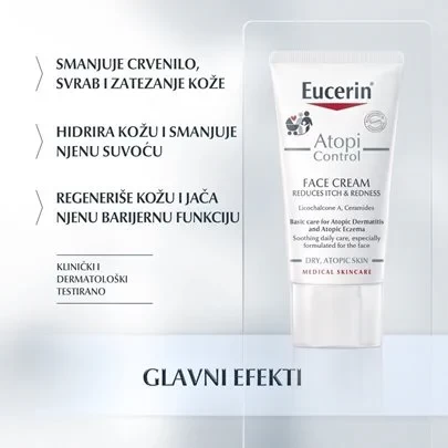 Eucerin AtopiControl Krema za lice