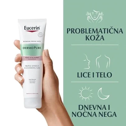 Eucerin DermoPure Gel za čišćenje sa trostrukim efektom 150 ml