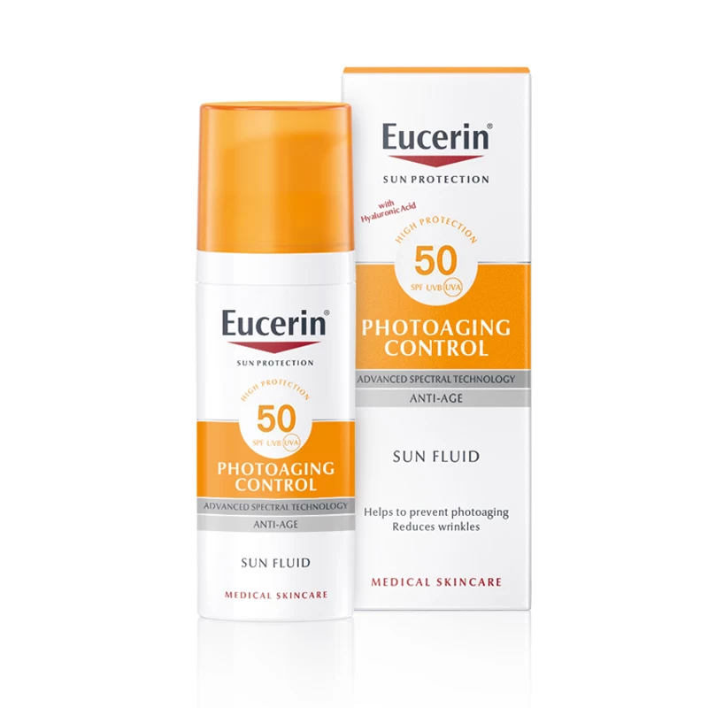 Eucerin Sun Anti-age Fluid za zaštitu od sunca SPF 50