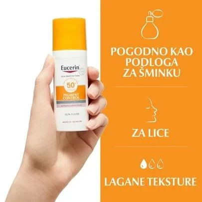 Eucerin Sun Pigment Control Fluid za zaštitu od sunca SPF 50+