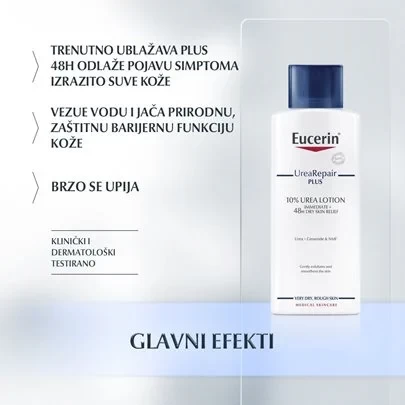 Eucerin UreaRepair Plus Losion sa 10% uree sa pumpicom 400ml