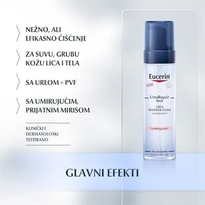 Eucerin UreaRepair PLUS Pena za kupanje sa 5% uree