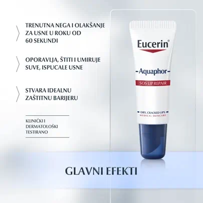 Eucernin Aquaphor SOS Balsam za usne