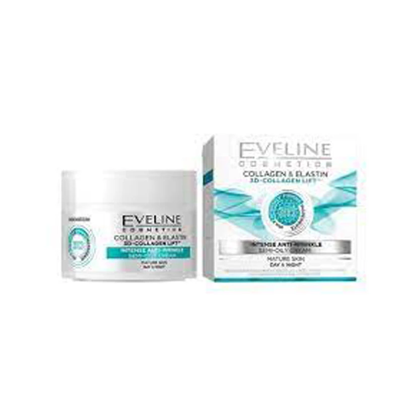 EVELINE+6 3D COLLAGEN DAY&NIGHT KREMA 50ML