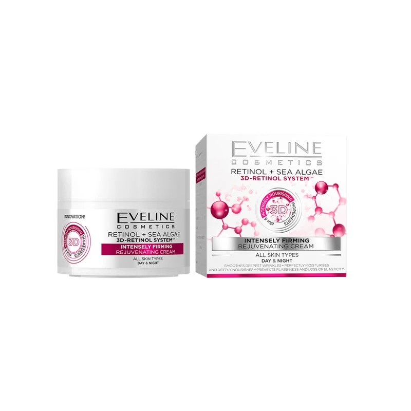 EVELINE+6 3D RETINOL DAY&NIGHT KREMA 50ML