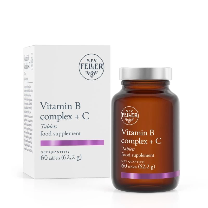 FELLER VITAMIN B COMPLEX+C TBL 60X