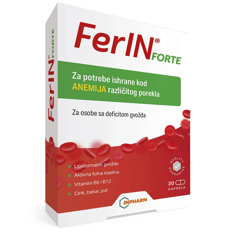 FerIN forte kapsule za anemiju