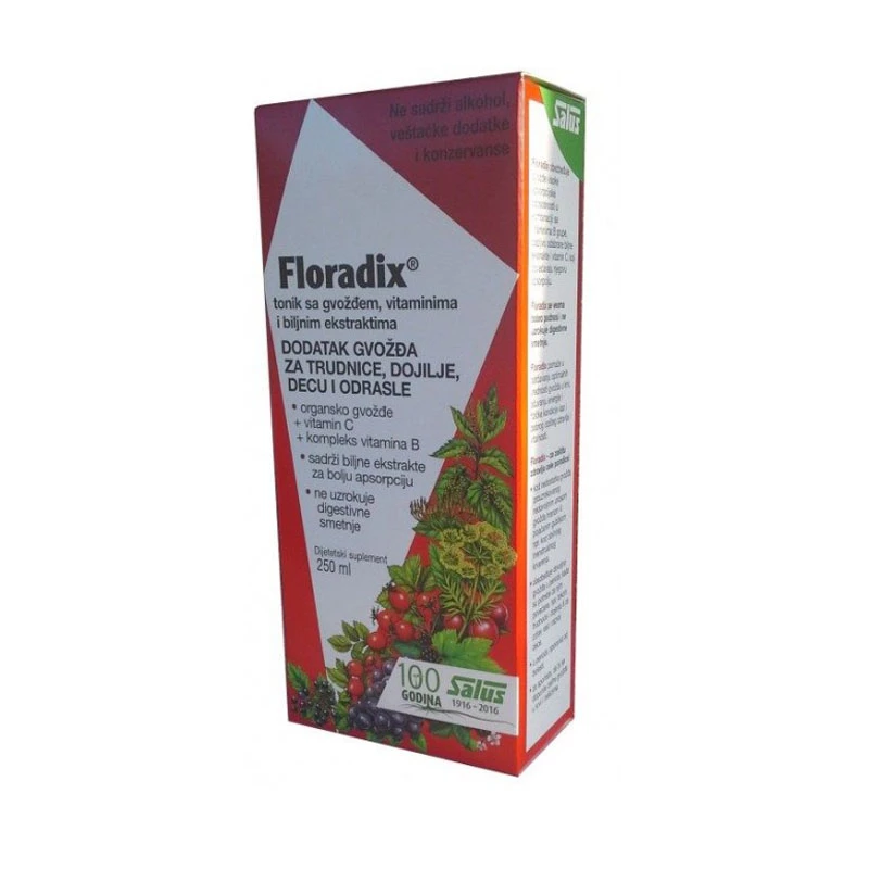 FLORADIX SIRUP SA GVOZDJEM 250ML