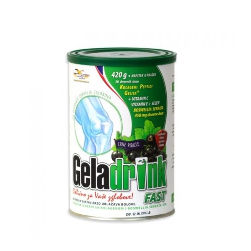 Geladrink fast pulvis 420g